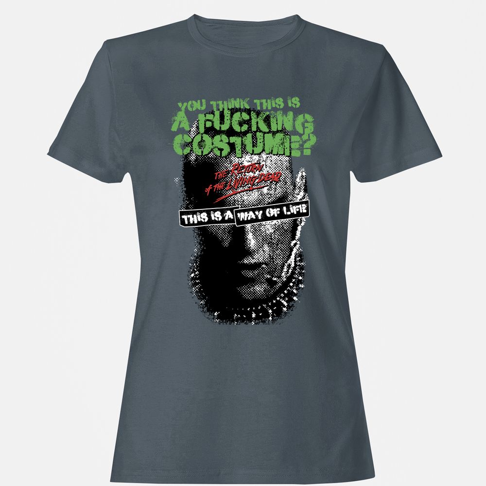 Women's T-Shirt - RG2KM4QJ - Charcoal - 3