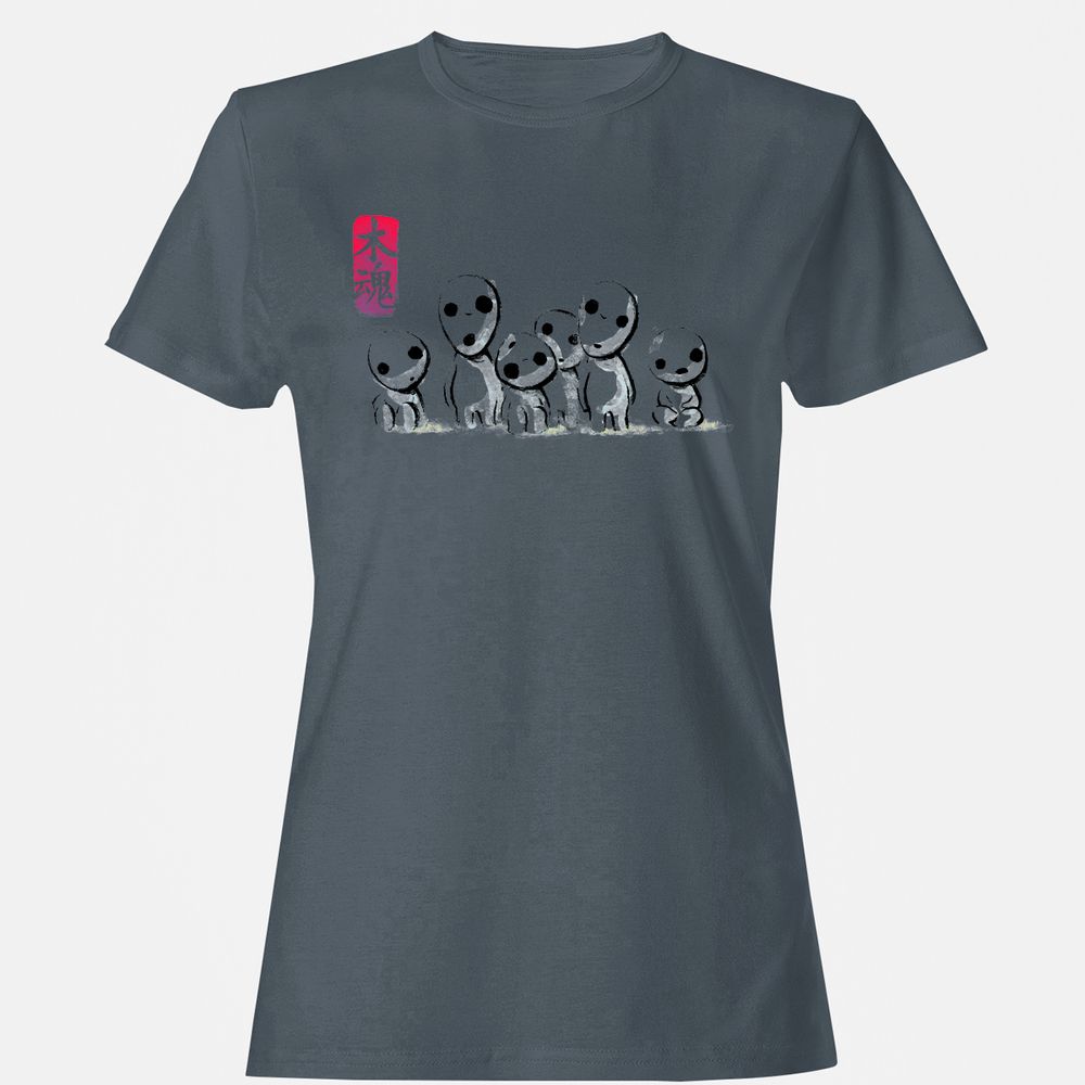 Women's T-Shirt - PZW5CKAB - Charcoal - 3