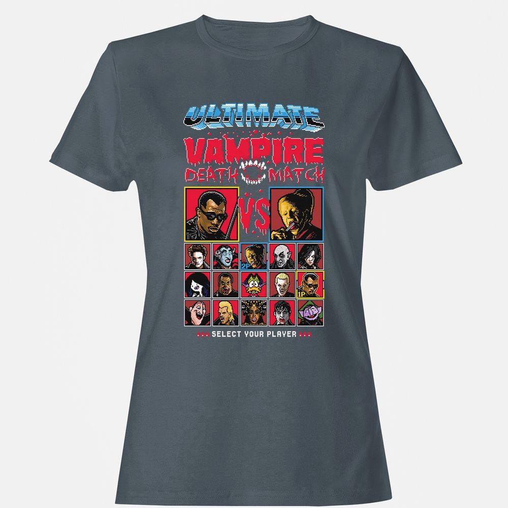 Women's T-Shirt - UN4N925Q - Charcoal - 3