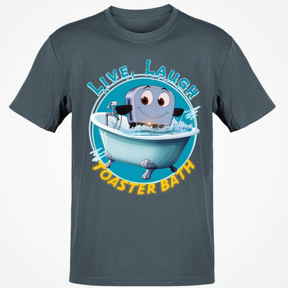 Classic Unisex T-Shirt - YQQ8KJBX - Charcoal - 3