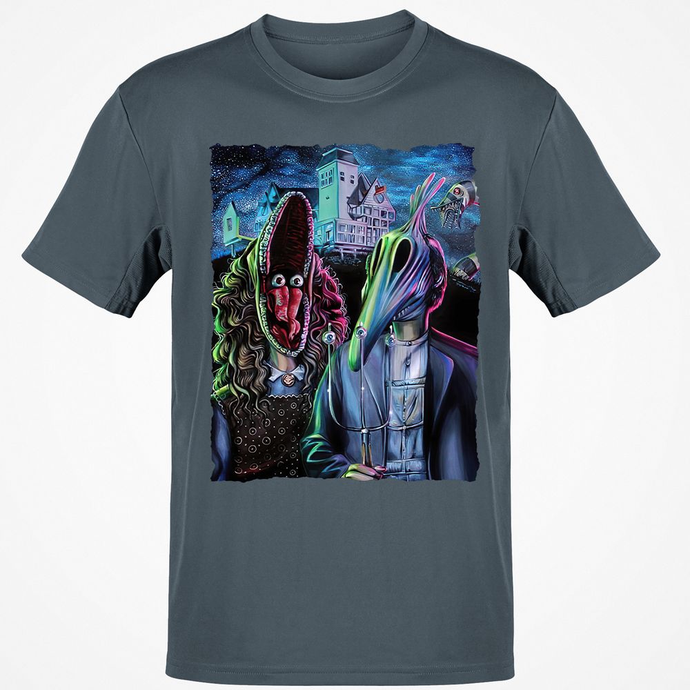 Classic Unisex T-Shirt - LP5EG6YX - Charcoal - 3