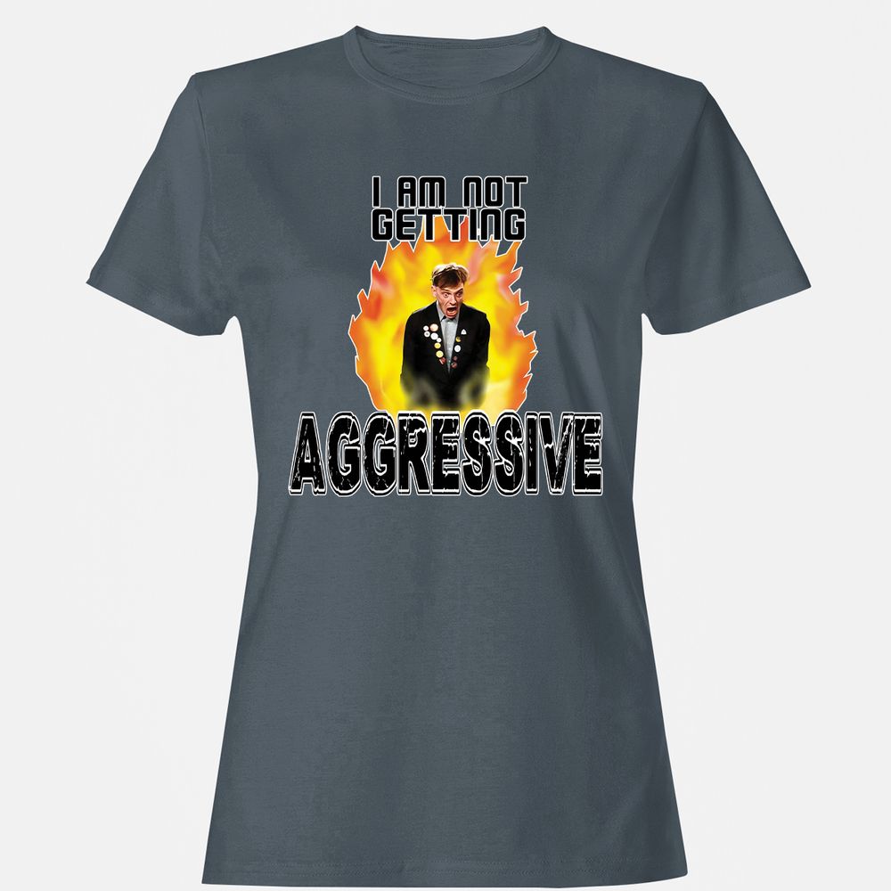 Women's T-Shirt - C388PVTY - Charcoal - 3