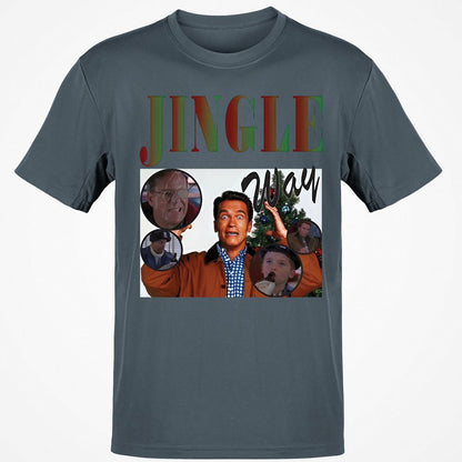 Classic Unisex T-Shirt - T5VL7UJR - Charcoal - 3