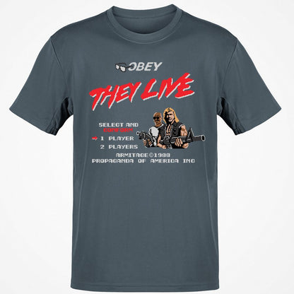 Classic Unisex T-Shirt - W2E4RKKD - Charcoal - 3