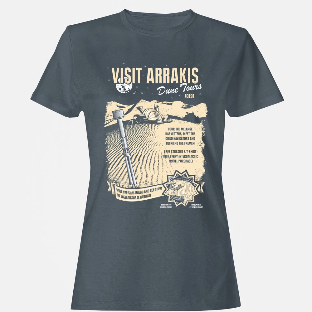 Women's T-Shirt - D3C3RZQY - Charcoal - 3