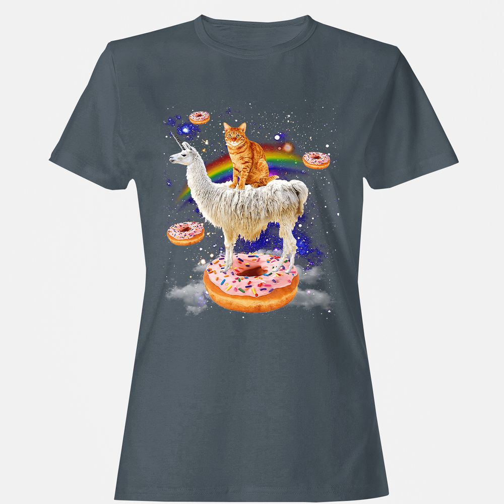 Women's T-Shirt - DZHQCS6F - Charcoal - 3