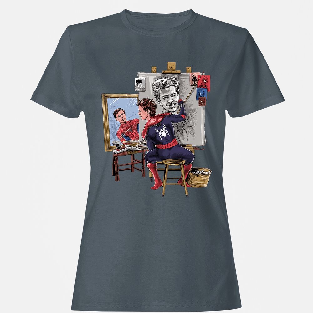 Women's T-Shirt - KLYWP9HN - Charcoal - 3