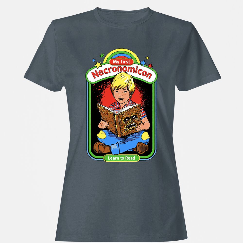 Women's T-Shirt - VYZGM95N - Charcoal - 3