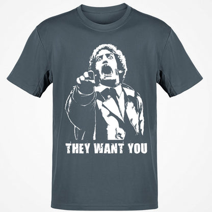 Classic Unisex T-Shirt - DE7MANX4 - Charcoal - 3
