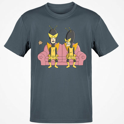 Classic Unisex T-Shirt - NF3L4EW4 - Charcoal - 3