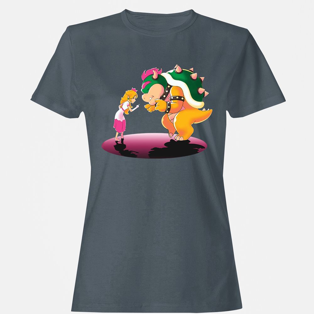 Women's T-Shirt - ZGYD27LF - Charcoal - 3