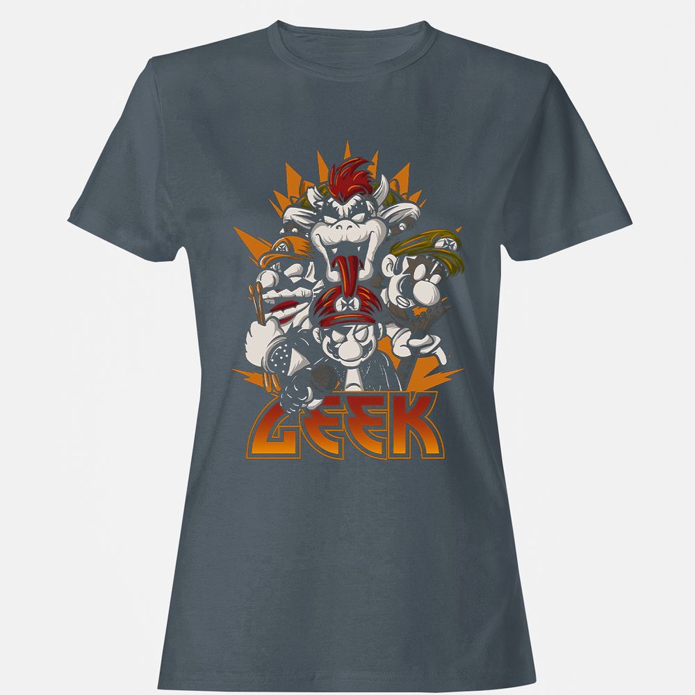 Women's T-Shirt - LDFFKTA7 - Charcoal - 3