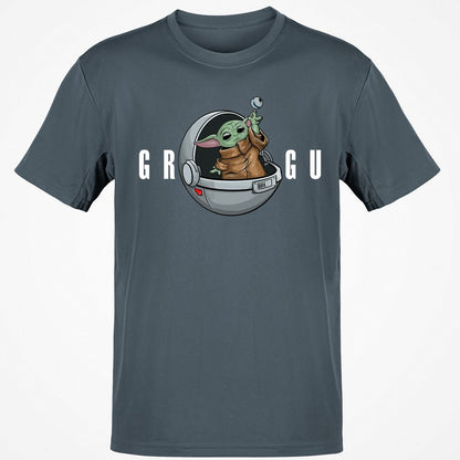 Classic Unisex T-Shirt - YAQ59VJF - Charcoal - 3