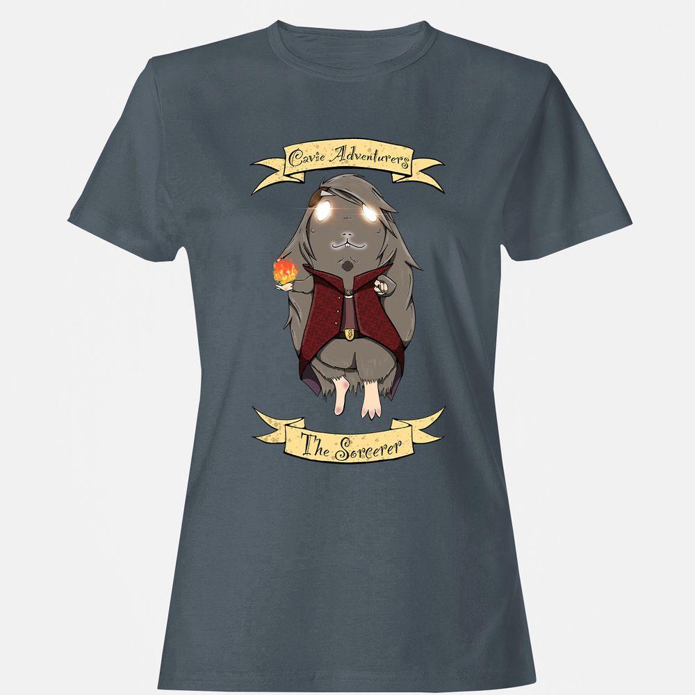 Women's T-Shirt - 4FZL1YGA - Charcoal - 3