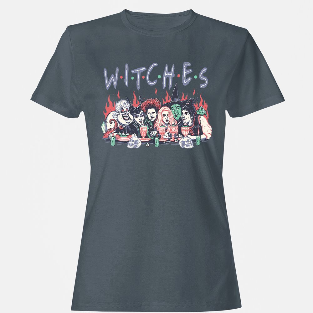 Women's T-Shirt - B8WXL1BE - Charcoal - 3