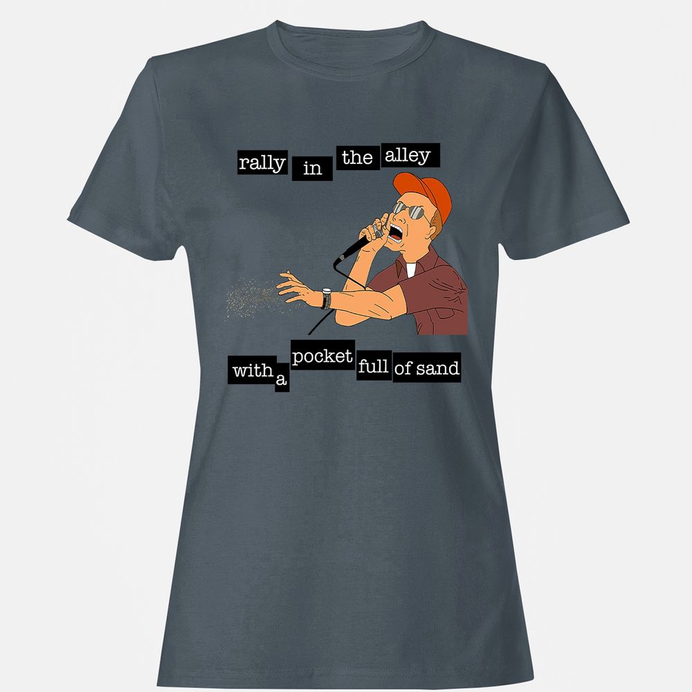 Women's T-Shirt - HBLR896H - Charcoal - 3