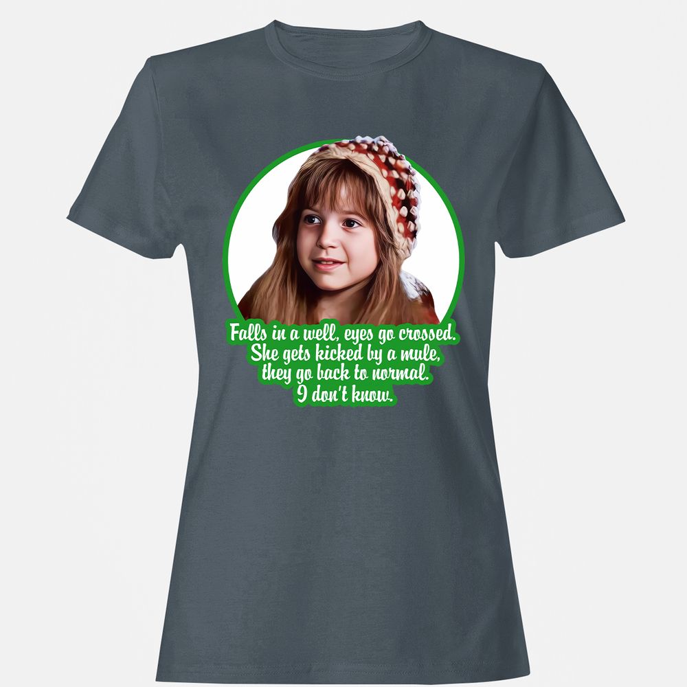 Women's T-Shirt - KQ2QMTG7 - Charcoal - 3