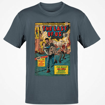 Classic Unisex T-Shirt - T5BV9Z1Y - Charcoal - 3