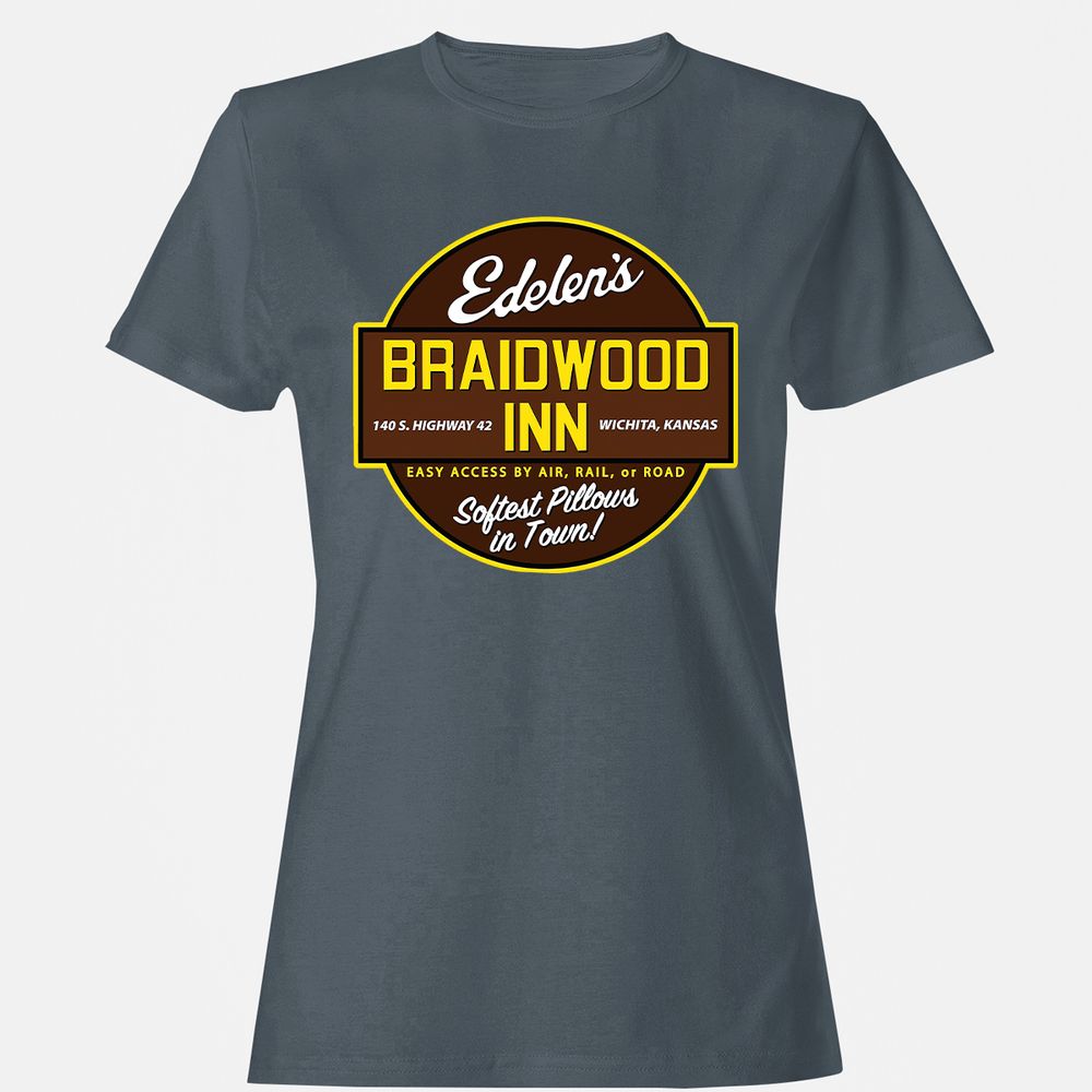 Women's T-Shirt - YF6S6HWZ - Charcoal - 3
