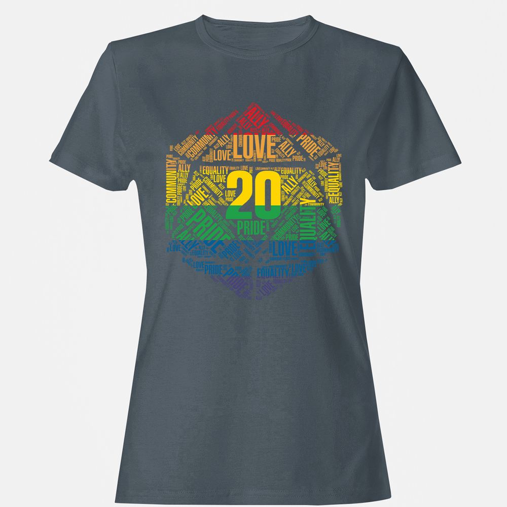 Women's T-Shirt - SJ849KSG - Charcoal - 3