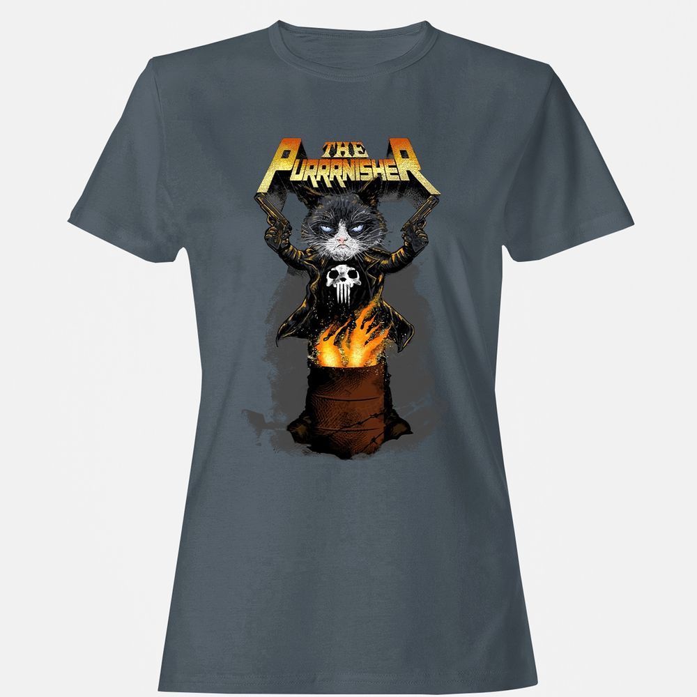 Women's T-Shirt - MTCHAM44 - Charcoal - 3