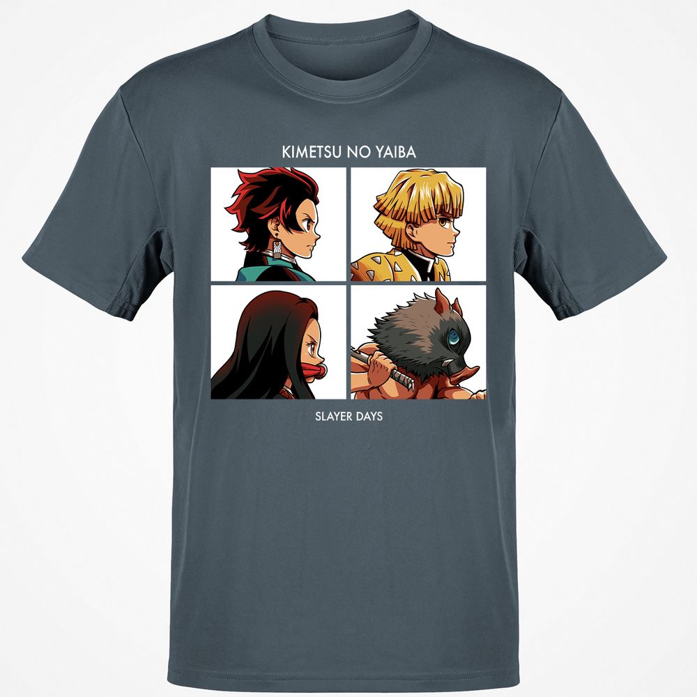 Classic Unisex T-Shirt - DBF58LMP - Charcoal - 3
