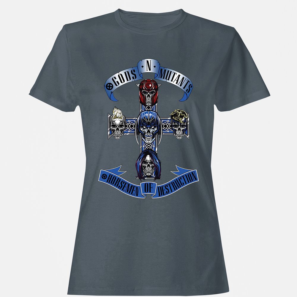 Women's T-Shirt - H9MTCU9K - Charcoal - 3