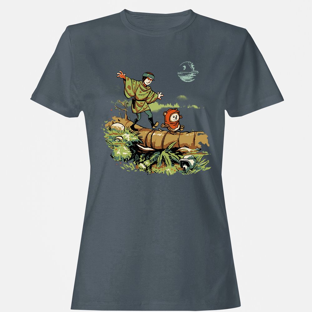 Women's T-Shirt - 8262QYA7 - Charcoal - 3