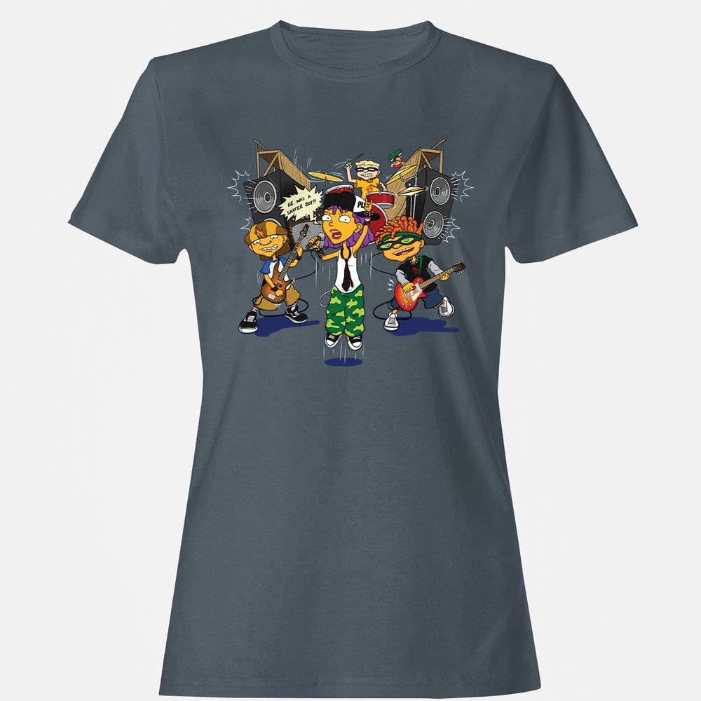 Women's T-Shirt - UXXP7ZWW - Charcoal - 3