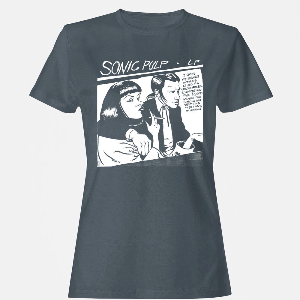 Women's T-Shirt - VJL44FAK - Charcoal - 3