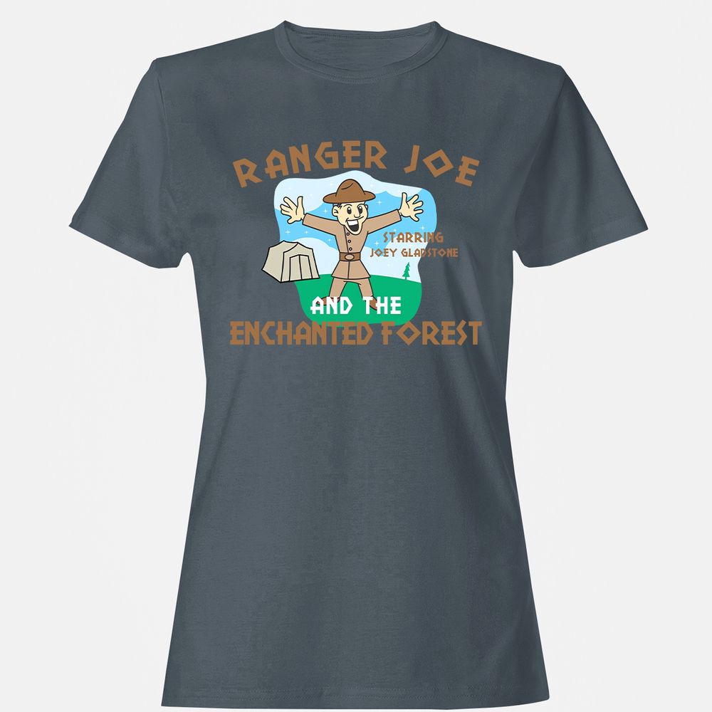 Women's T-Shirt - WZQW3KDD - Charcoal - 3