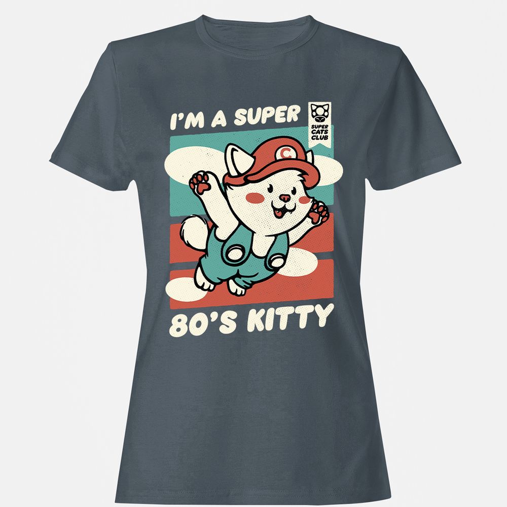 Women's T-Shirt - QGA4RECZ - Charcoal - 3