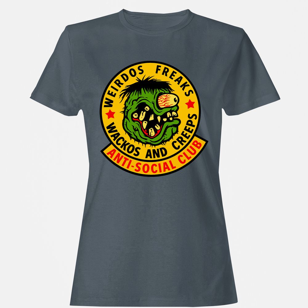 Women's T-Shirt - N8KFRK3Y - Charcoal - 3