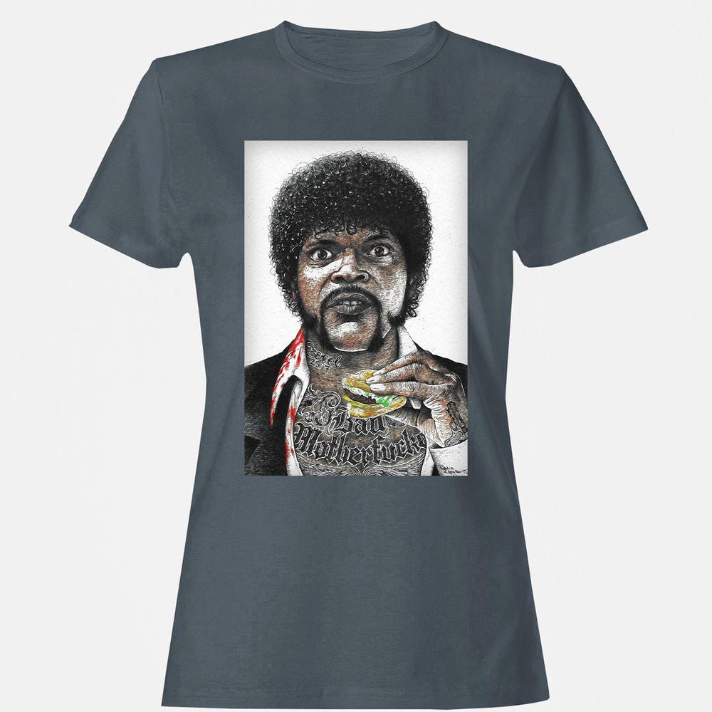 Women's T-Shirt - CE8B2KKG - Charcoal - 3