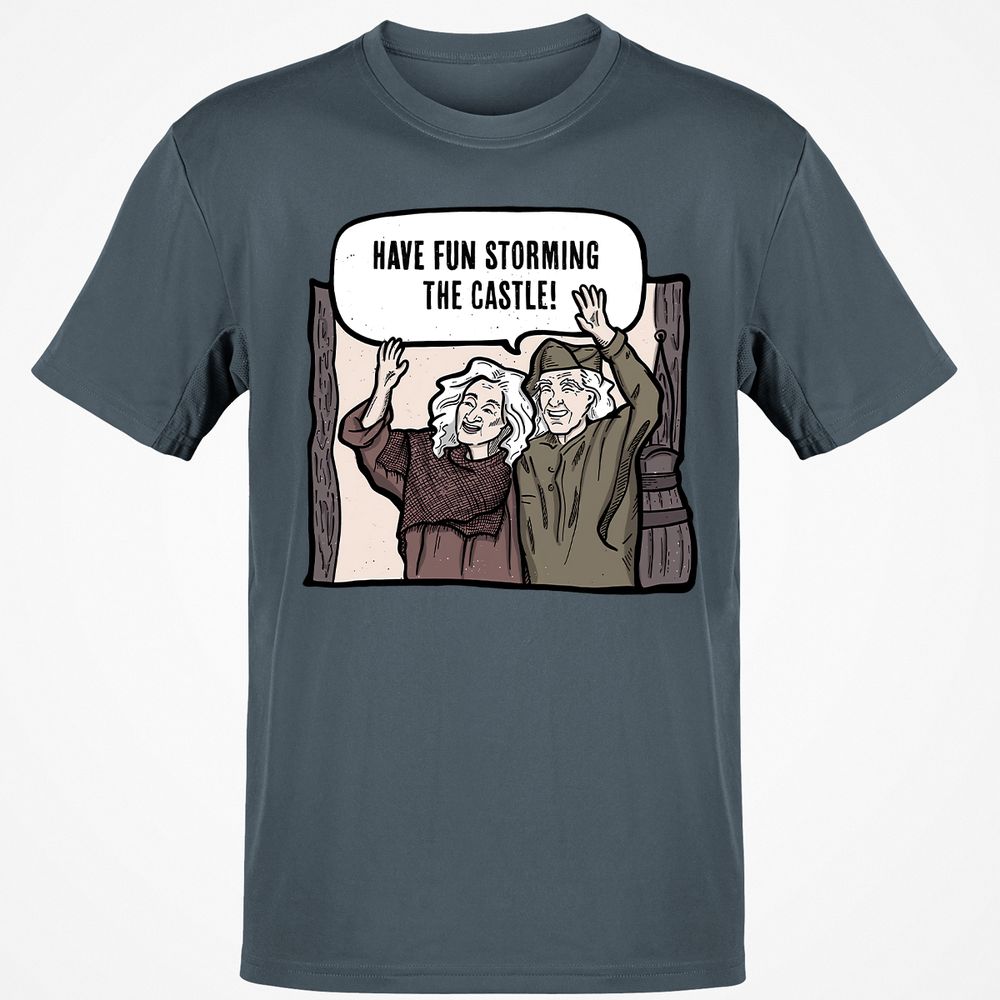 Classic Unisex T-Shirt - GRKDM6HW - Charcoal - 3