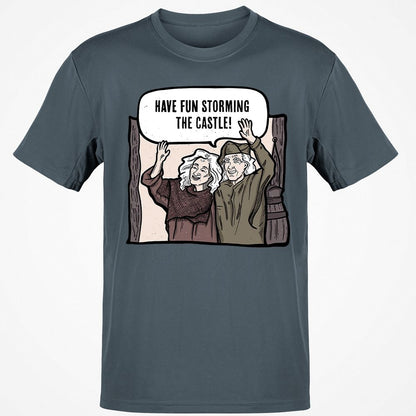 Classic Unisex T-Shirt - GRKDM6HW - Charcoal - 3
