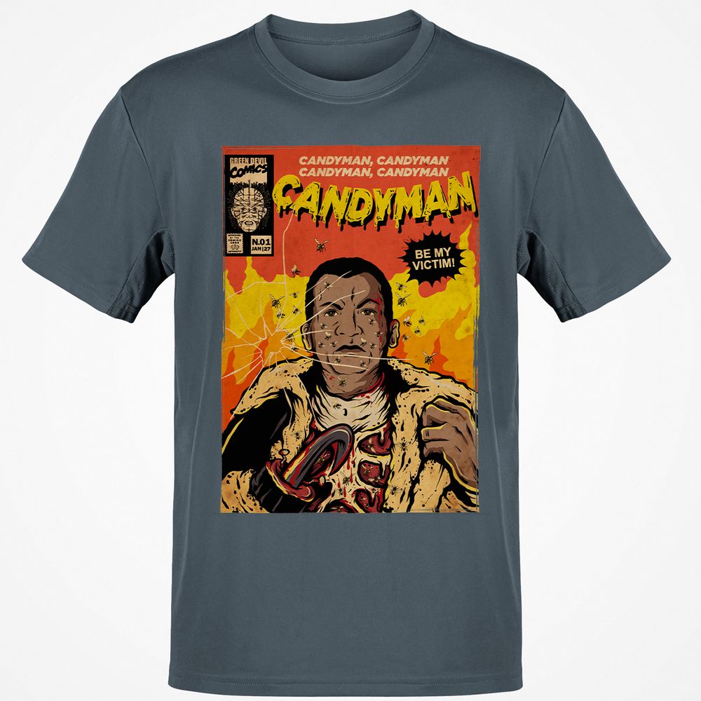 Classic Unisex T-Shirt - 1GS6TQ1E - Charcoal - 3