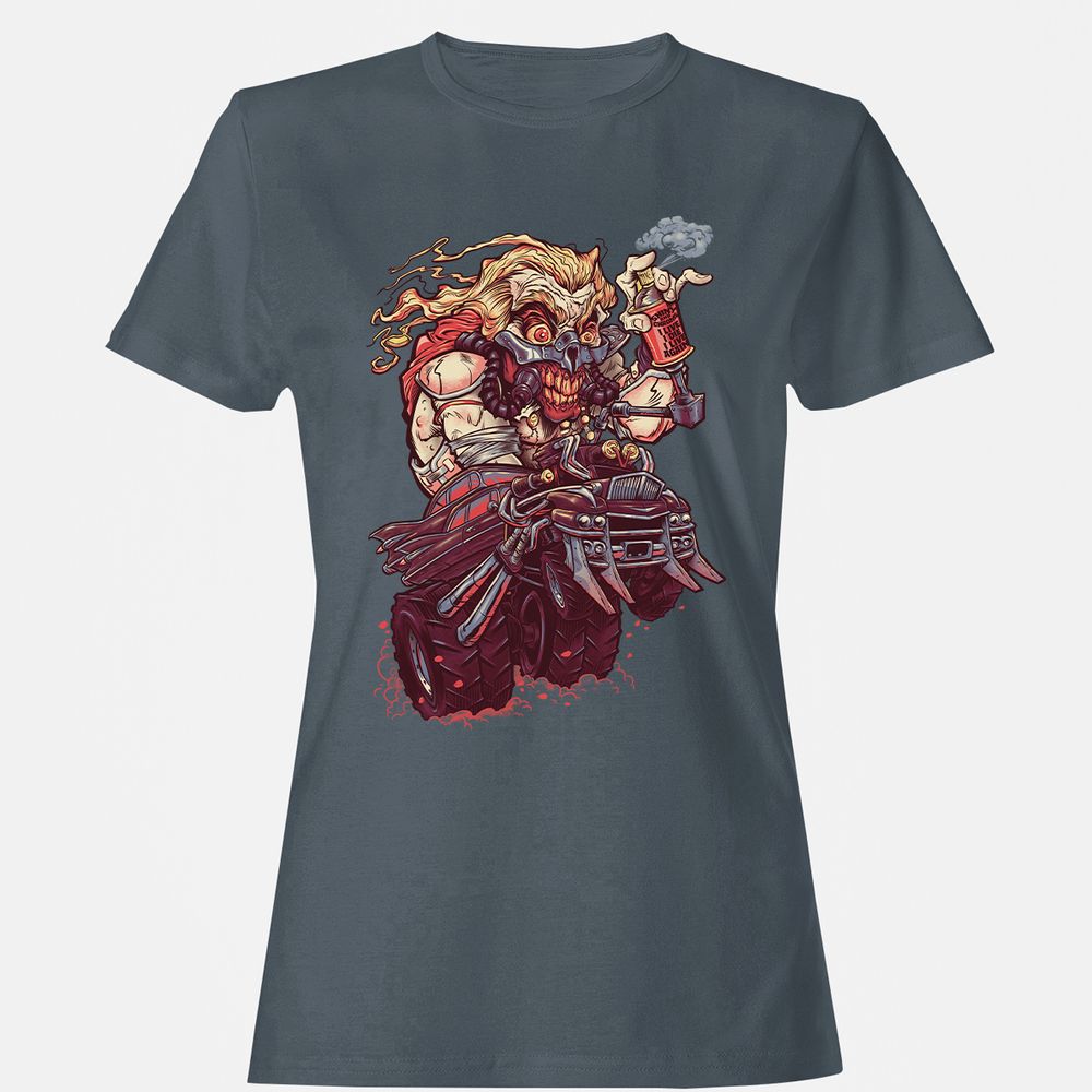 Women's T-Shirt - WM3ZM4UB - Charcoal - 3