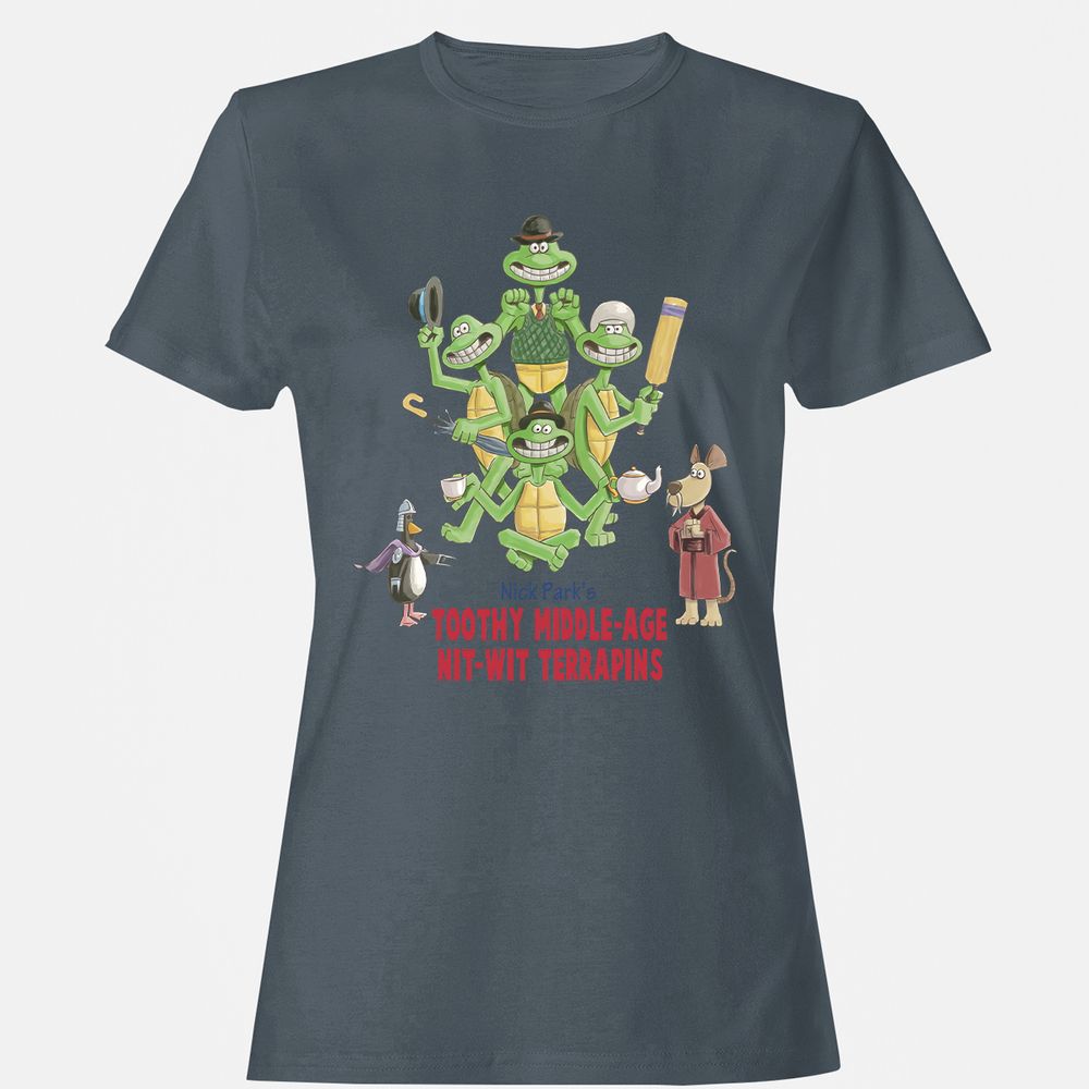 Women's T-Shirt - CU7E596W - Charcoal - 3