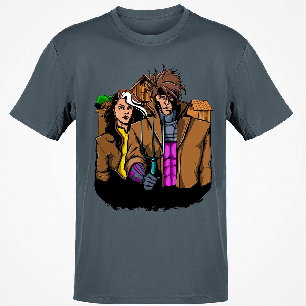 Classic Unisex T-Shirt - ZBNYJG4C - Charcoal - 3