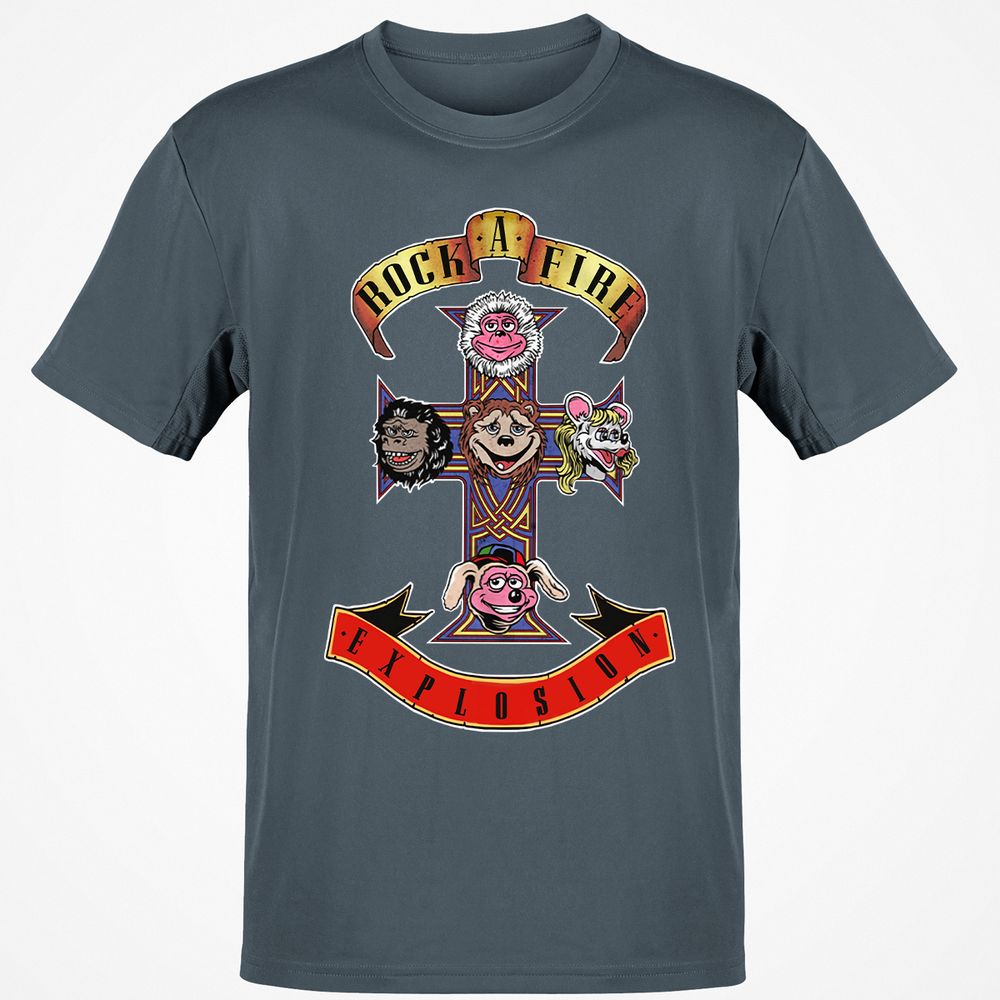 Classic Unisex T-Shirt - QVY2L4WZ - Charcoal - 3