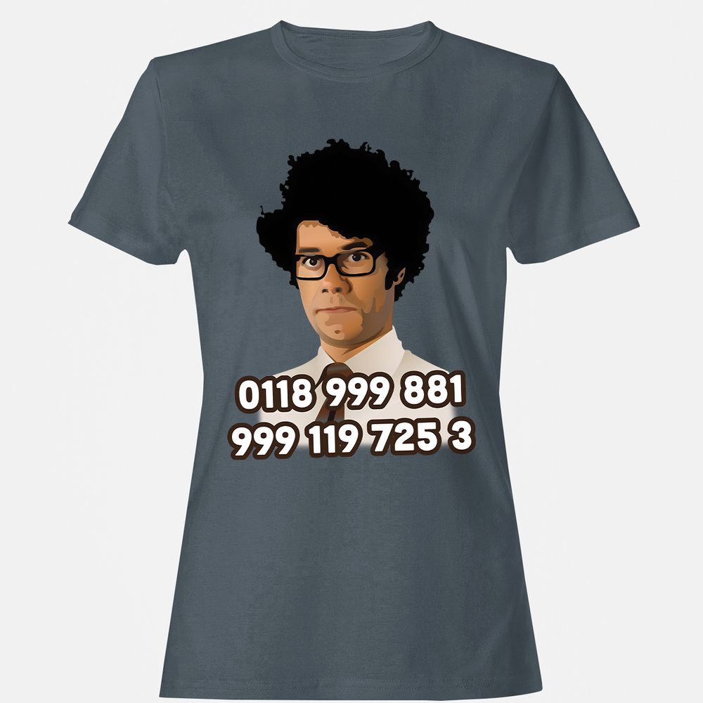 Women's T-Shirt - T8KE3ZPX - Charcoal - 3