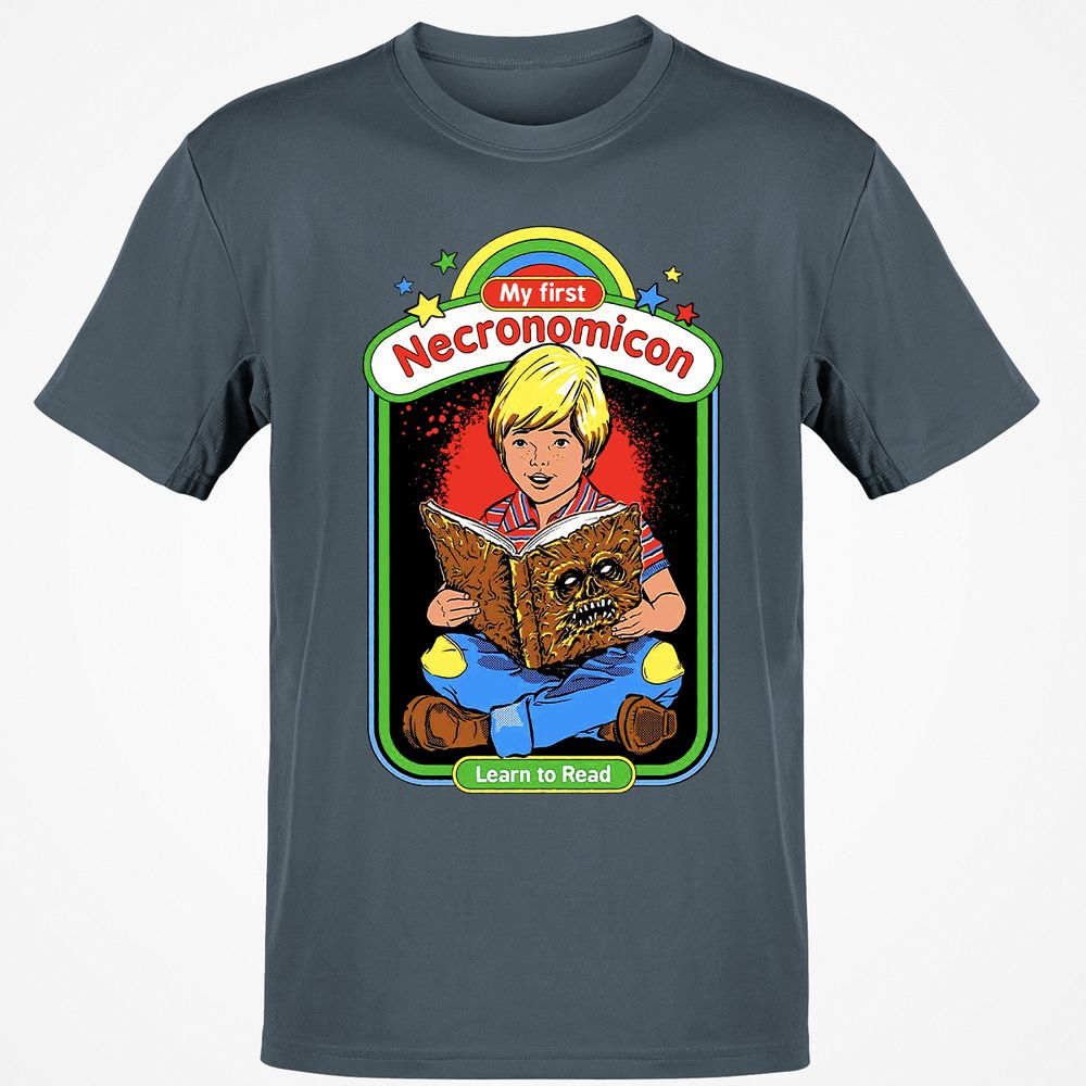 Classic Unisex T-Shirt - KJMNEHBN - Charcoal - 3