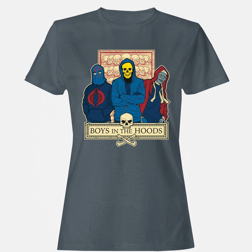 Women's T-Shirt - NHBQXFAX - Charcoal - 3