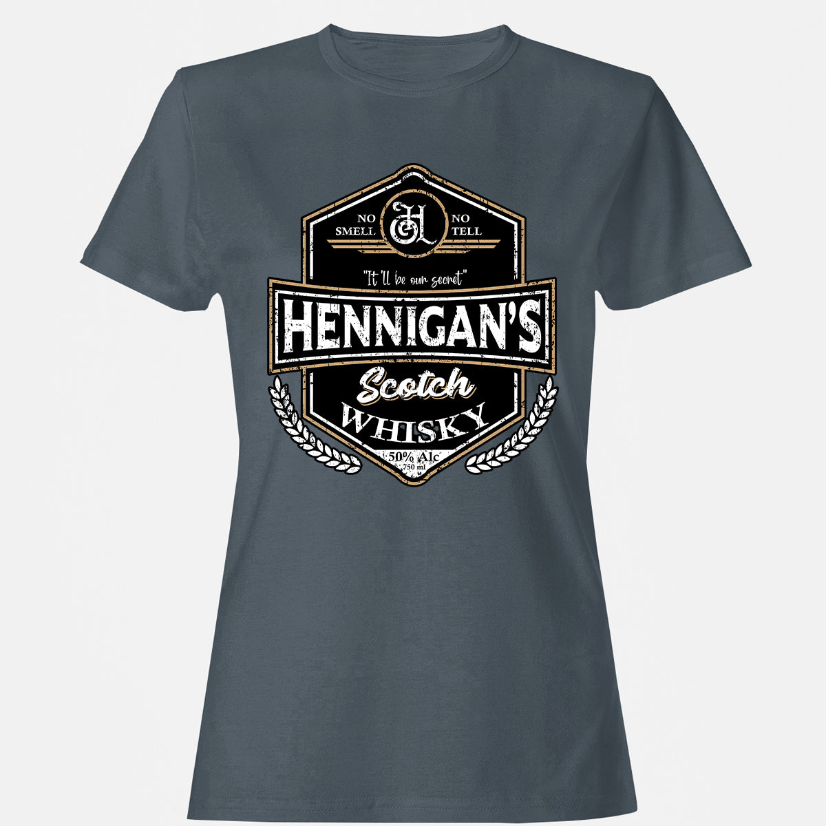 Women's T-Shirt - K5ZS2NVV - Charcoal - 3