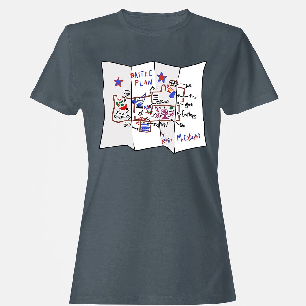 Women's T-Shirt - EWK511ED - Charcoal - 3