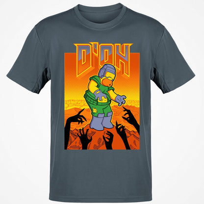 Classic Unisex T-Shirt - 7ZPW5NQX - Charcoal - 3