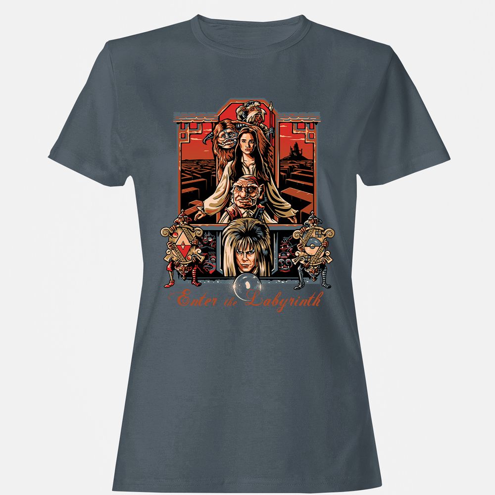 Women's T-Shirt - TJZZ7WZY - Charcoal - 3