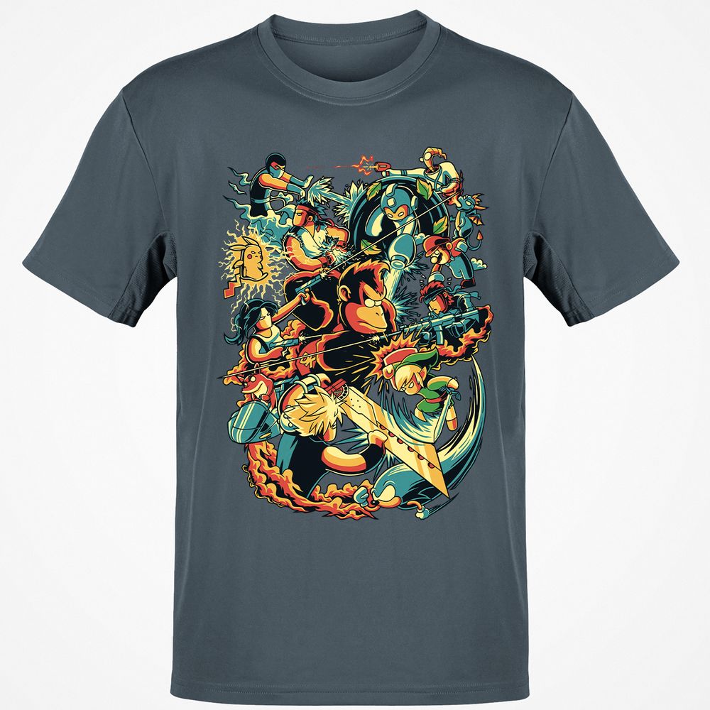 Classic Unisex T-Shirt - BJV6G5NS - Charcoal - 3