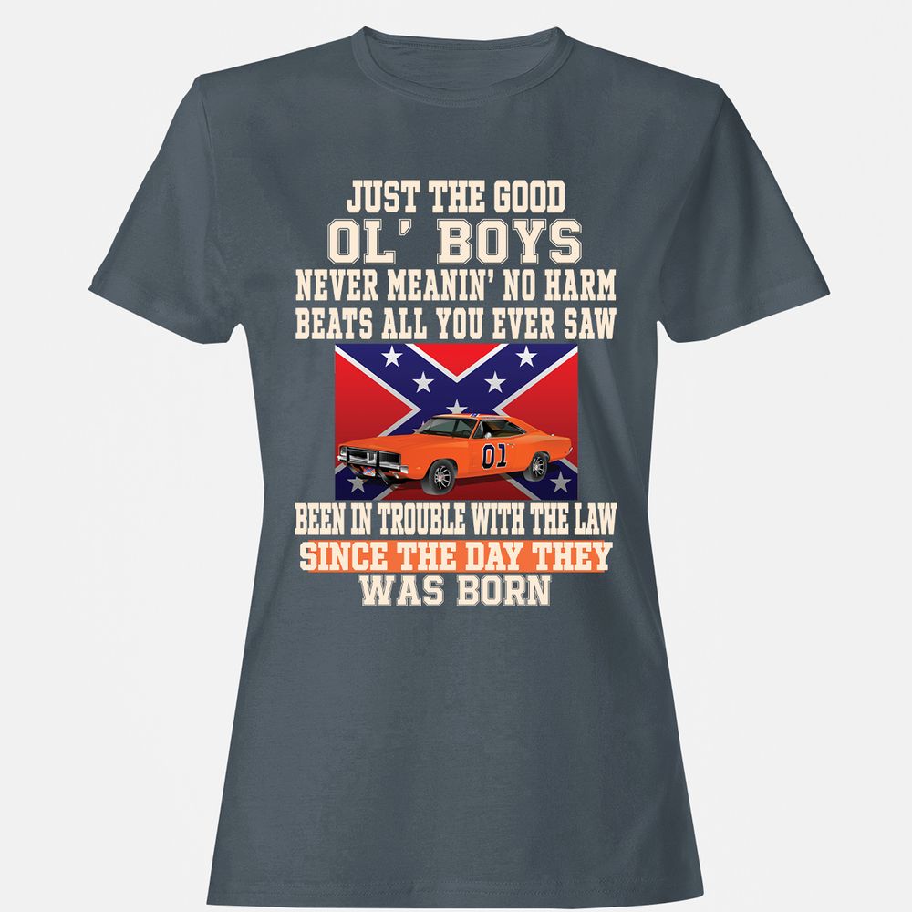 Women's T-Shirt - Z9G89LSP - Charcoal - 3